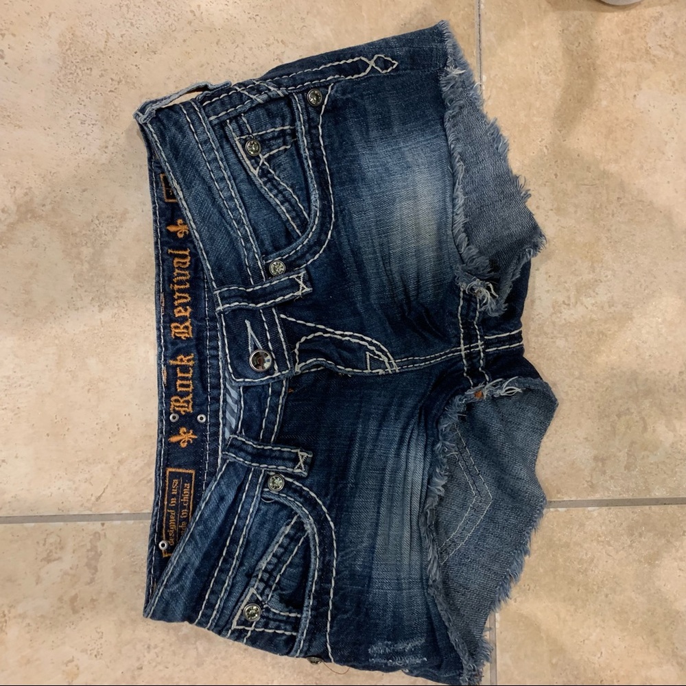 Rock Revival Scarlet Short